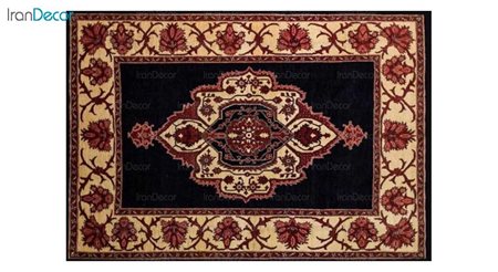 فرش دستباف طرح ترنج دار کد 2018 از رحیمی