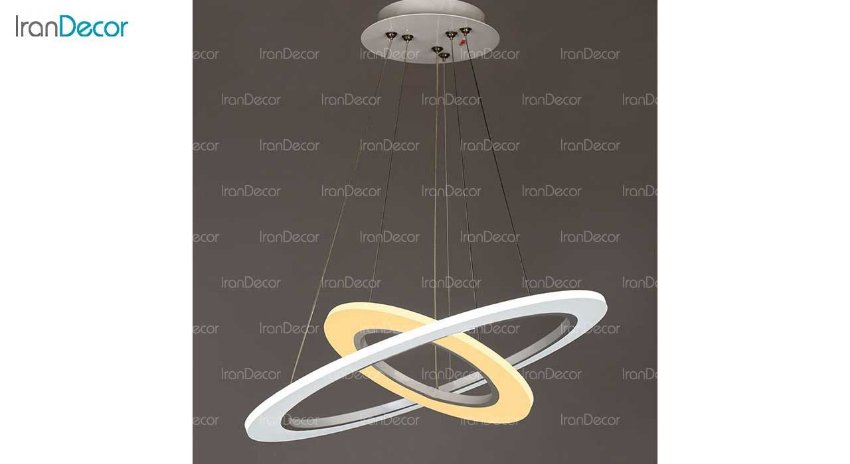 چراغ آویز چشمه نور مدل A6302.2H-WT