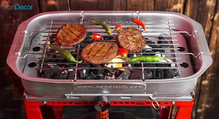 کباب پز نهال سان مدل BBQ صادراتی کد 100