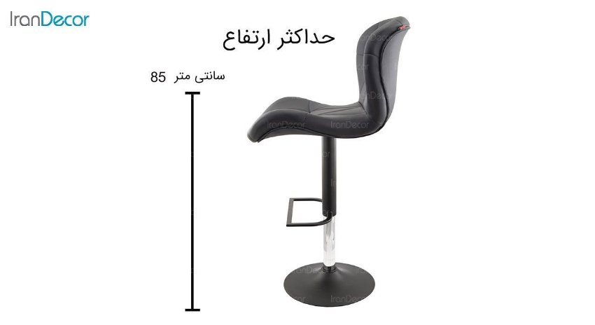 تصویر صندلی اپن هوگر مدل BH820B با پایه مشکی الکترو استاتیک