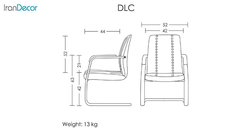 تصوير صندلی کنفرانسی آرتمن مدل DLC