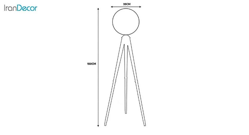 آباژور ایستاده مدل ML32023/S/35/A