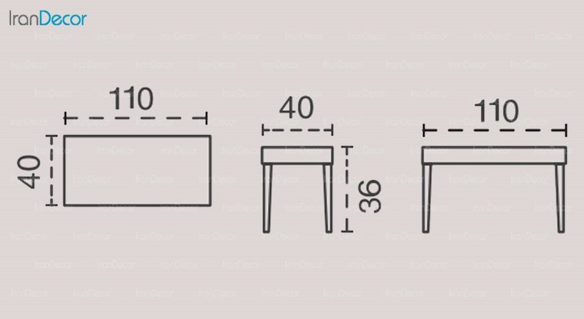 تصویر پاف و اتومان ایتال فوم مدل پیانو Piano T