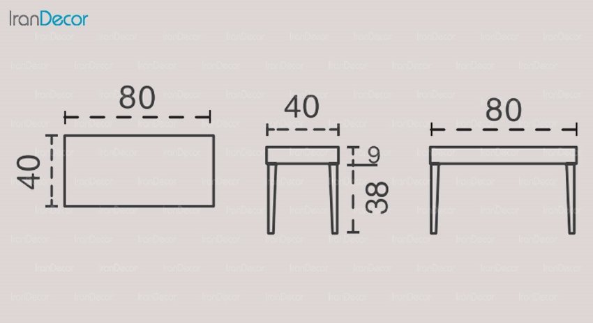 تصویر پاف و اتومان ایتال فوم مدل پیانو Piano